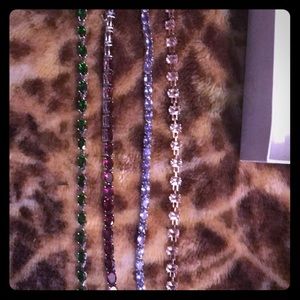 Ladies .925 Sterling Silver with precious stones